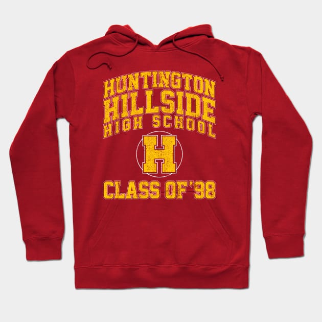 Huntington Hillside High Class of 98 - Can't Hardly Wait Hoodie by huckblade